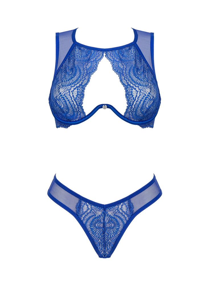 Obsessive Giselia 2 Pcs Set BLUE XS/S - 3