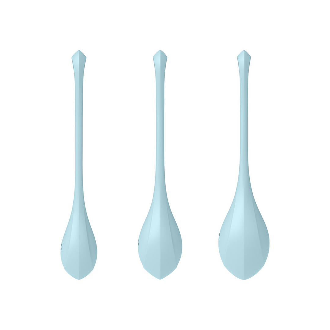 Yoni Power 2 - Kegel Balls Set - Lichtblauw Blau - 0