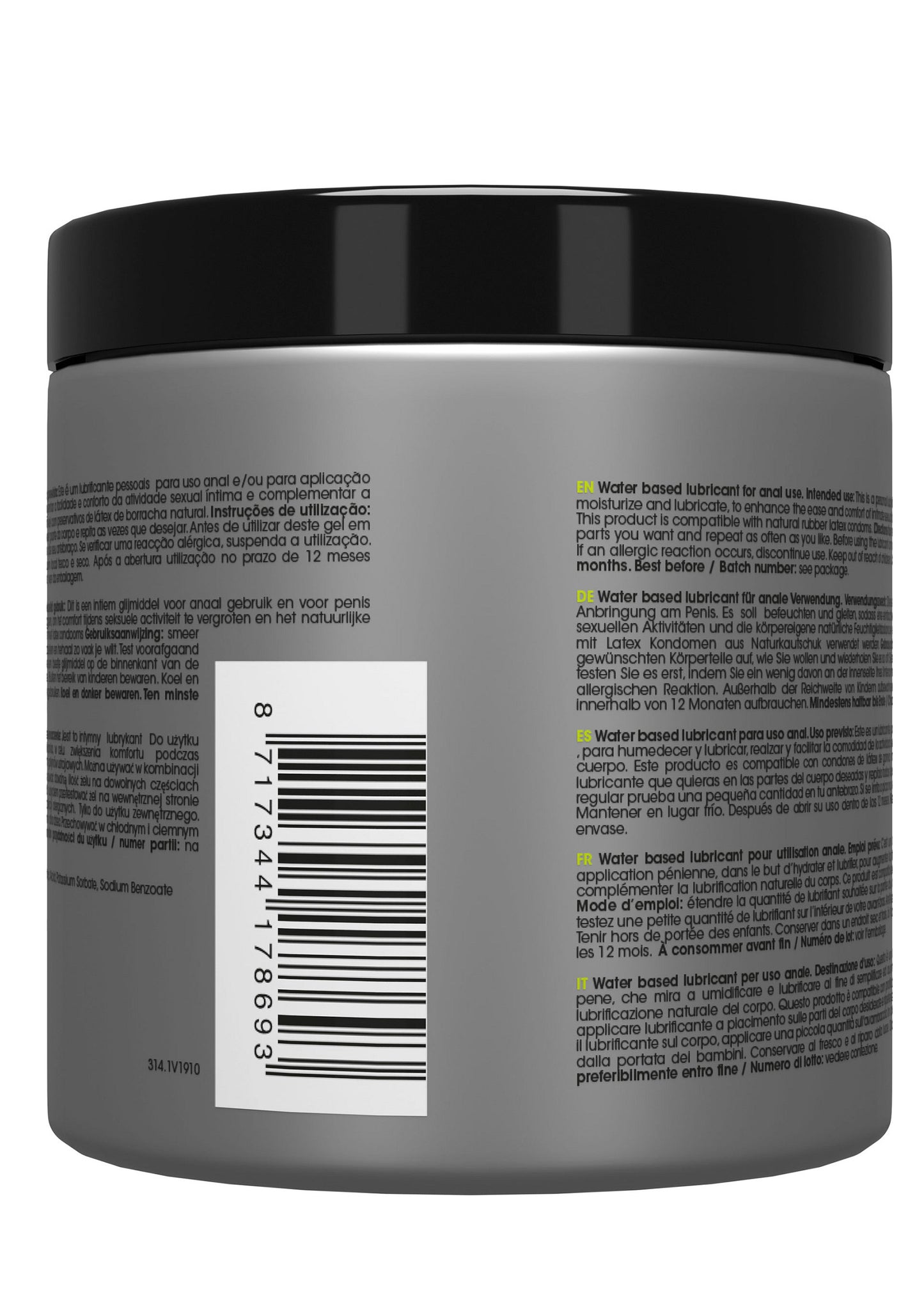 Cobeco MALE Lubricant Extra Thick 250ml 509 250 - 2