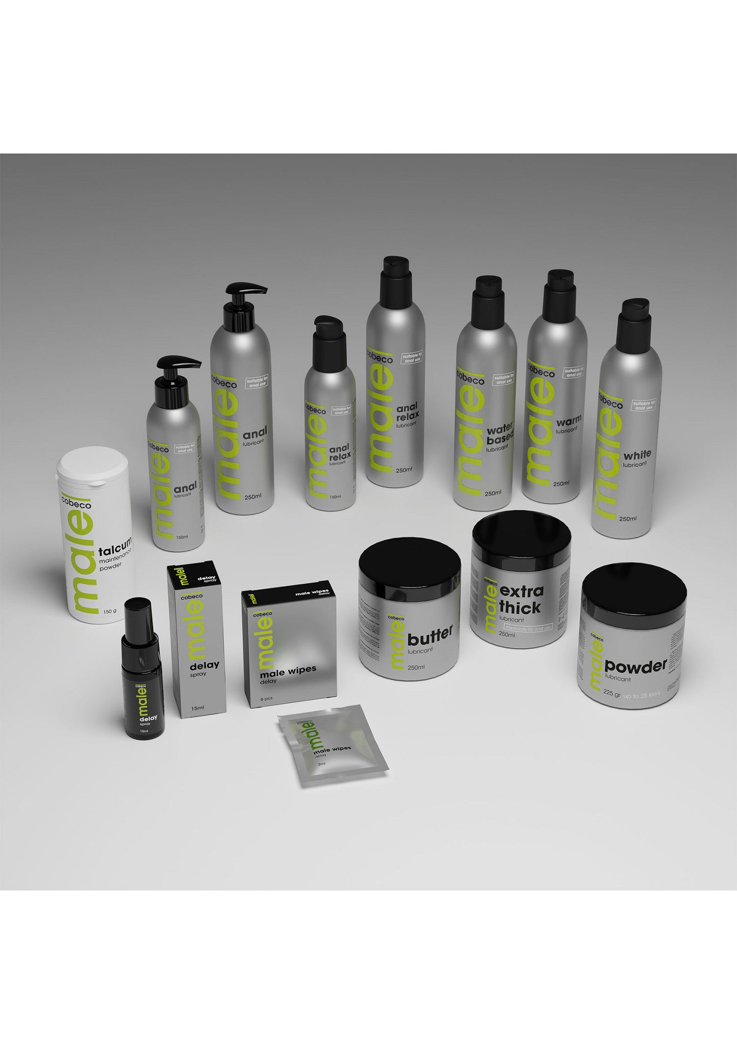 Cobeco MALE Wipes Delay 6x2.5ml TRANSPA - 3