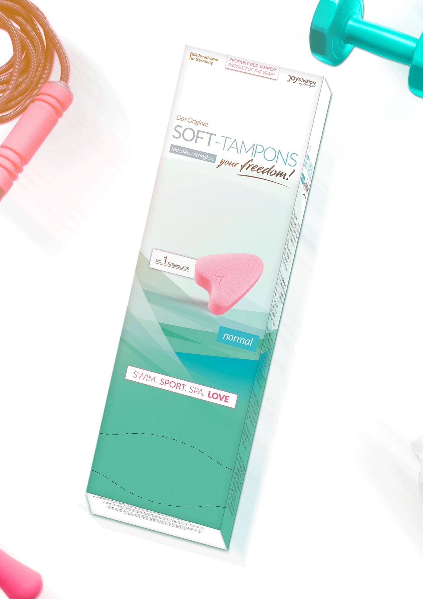 Soft Tampons Normal (Box of 10) NATUREL - 1