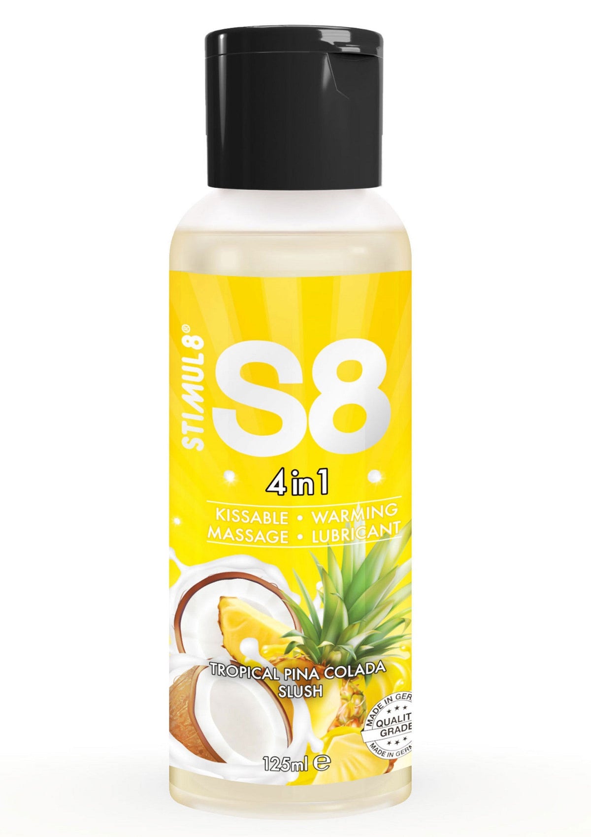 S8 4-in-1 Dessert Lubricant 125 ml PINEAPPLE 125 - 0