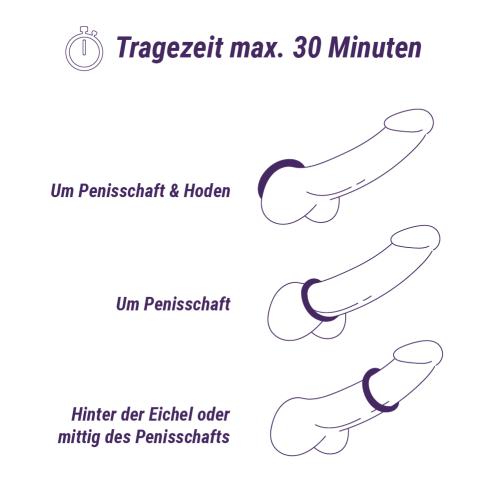 Boners Open Cocksling - Cockring En Ballstretcher - 3