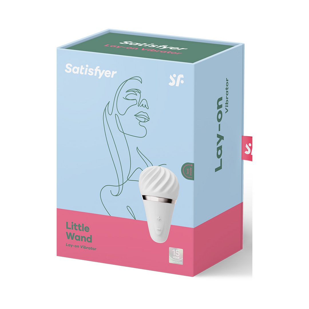Little Wand - Lay-on Vibrator - White/Brass Weiß - 2