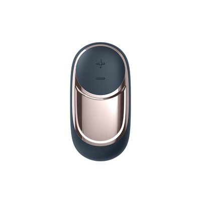 Dark Desire - Lay-on Vibrator - Dark Blue/Brass Blau - 3
