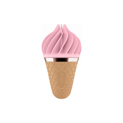 Zoete Traktatie - Stimulerende Tongspinnator - Roze/Bruin Pink - 3