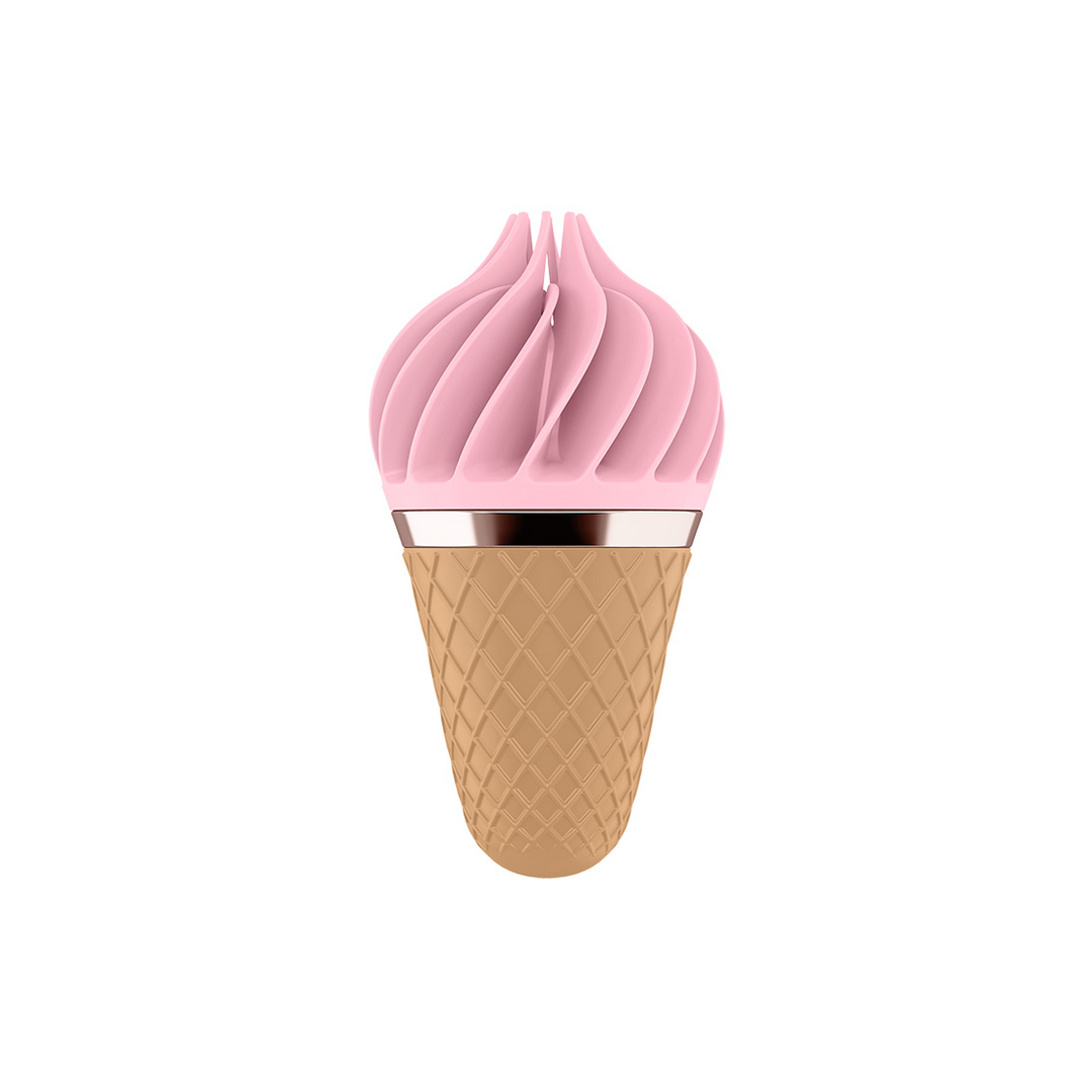Zoete Traktatie - Stimulerende Tongspinnator - Roze/Bruin Pink - 2