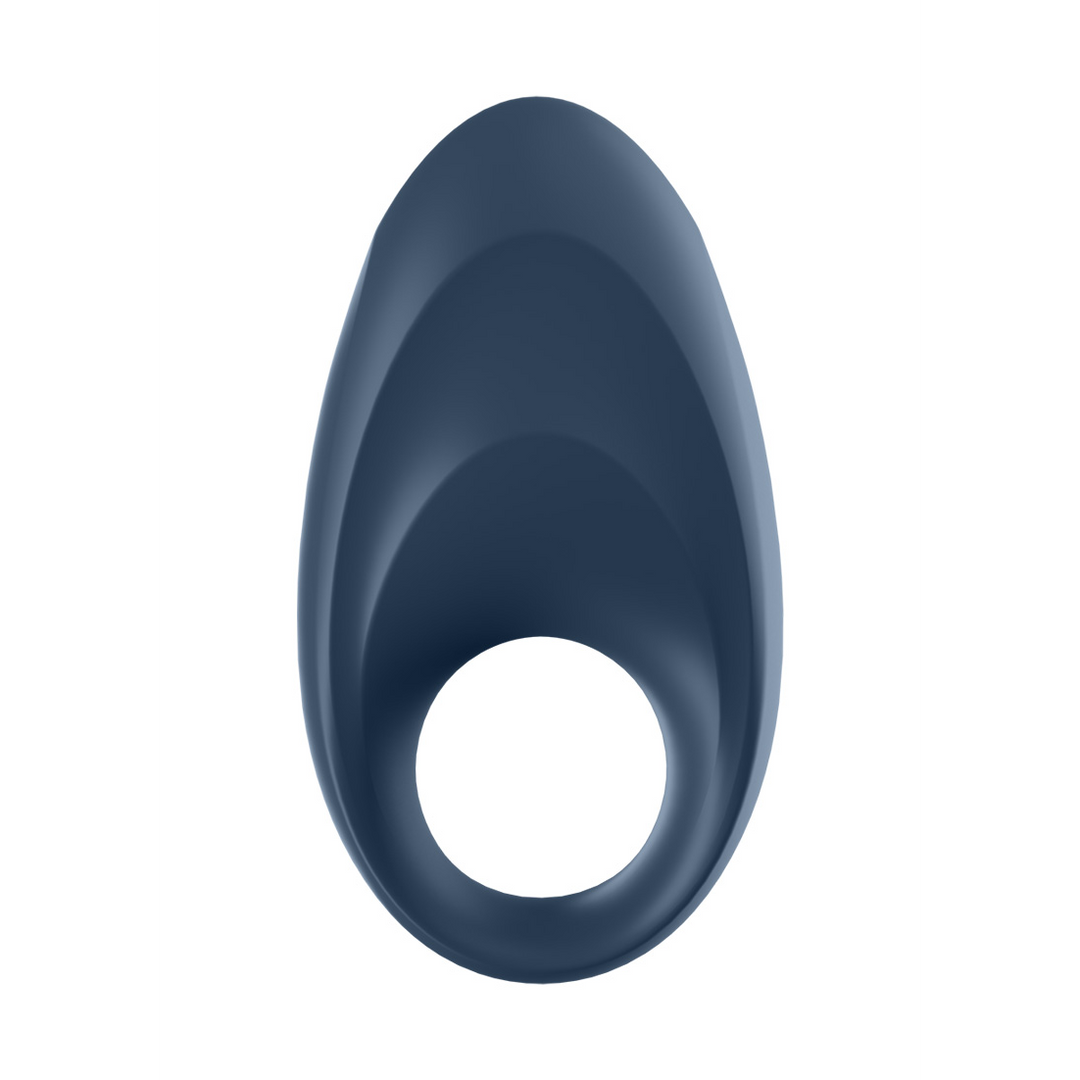 Mighty One - Vibrerende Cockring - Blauw Blau - 2