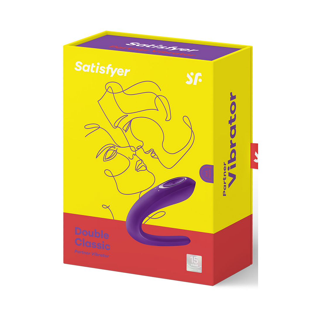 Double Classic - Partner Vibrator - Paars Violett - 1