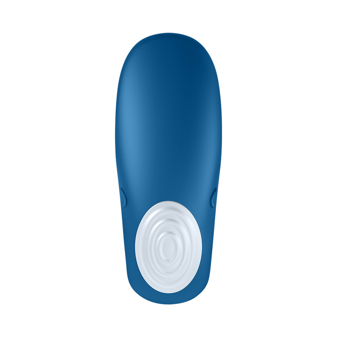 Double Wand-er Wand - Massage Wand en Vibrator - Blauw Blau - 4