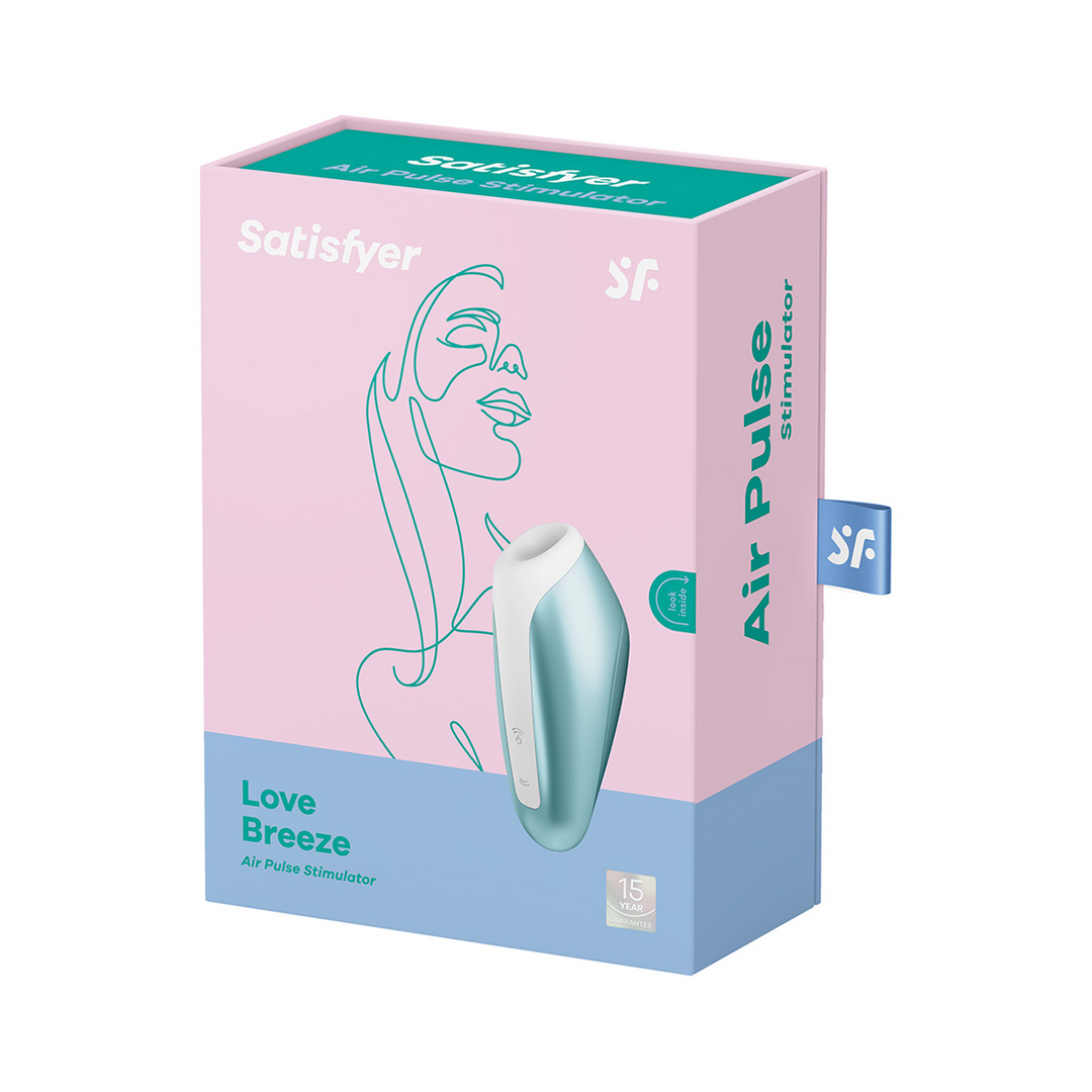 Love Breeze - Air Pulse Stimulator - IJsblauw Blau - 1