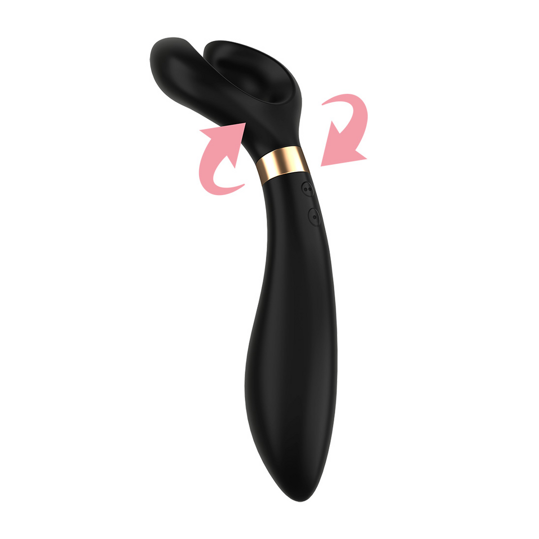 Eindeloos Plezier - Partner Vibrator - Zwart Schwarz - 4