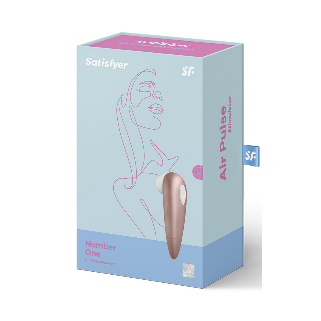 Nummer 1 - Air Pulse Stimulator - Lichtgoud Pink - 2