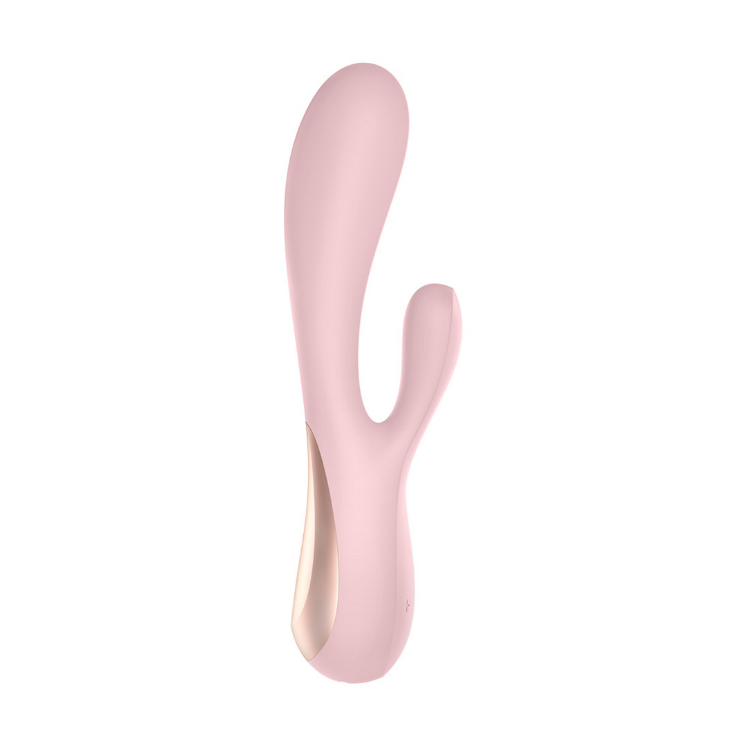 Mono Flex - Rabbit Vibrator - Mauve Rot - 0