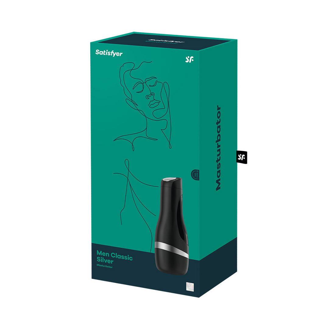 Heren Classic - Masturbator - Zilver Silber - 1