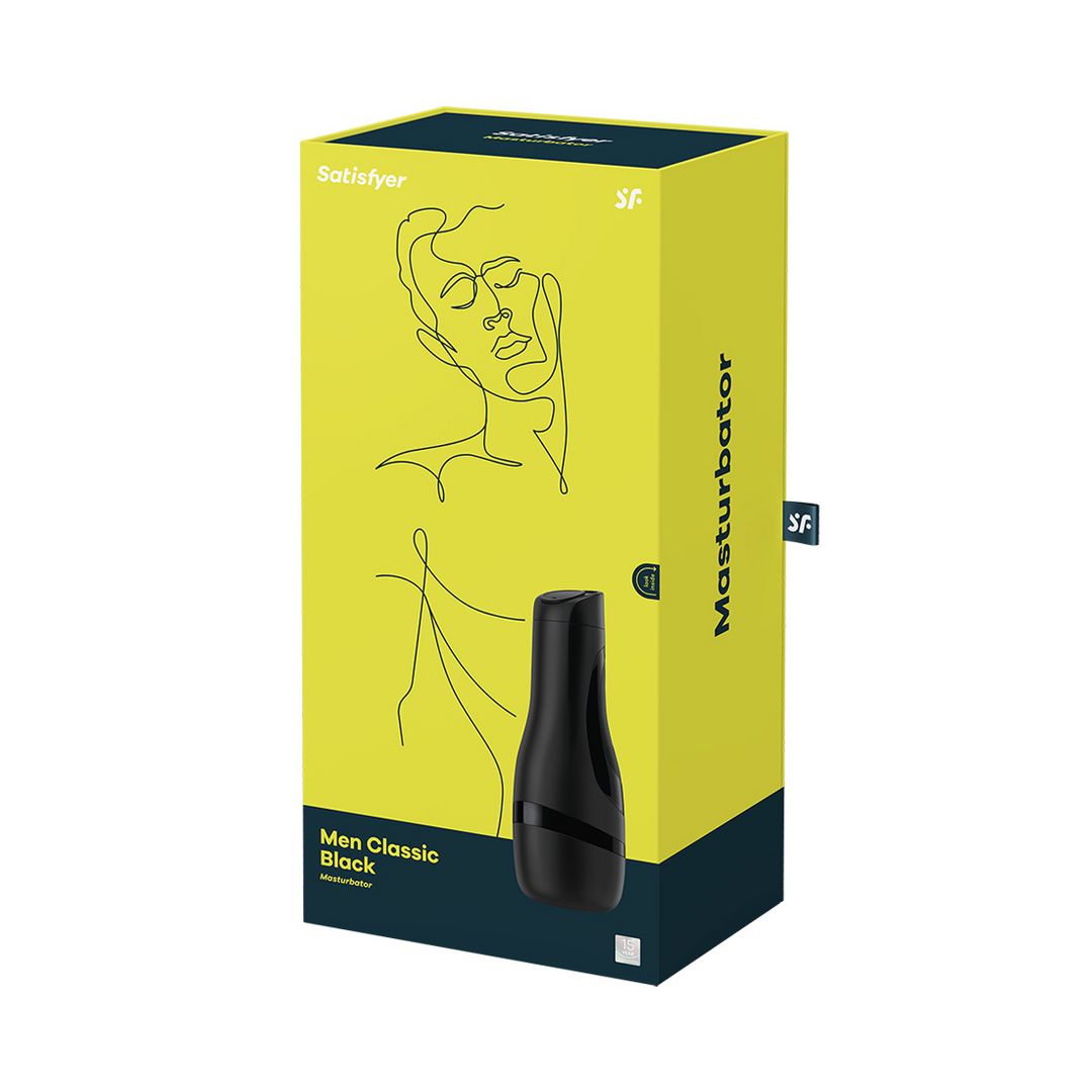 Heren Classic - Masturbator - Zwart Schwarz - 1