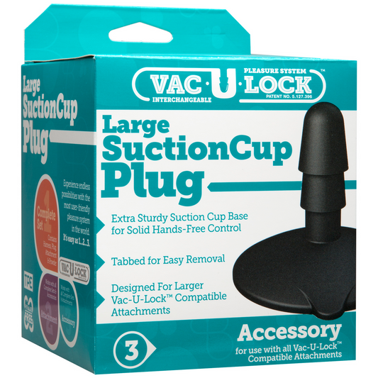 Großer Saugknopf Plug