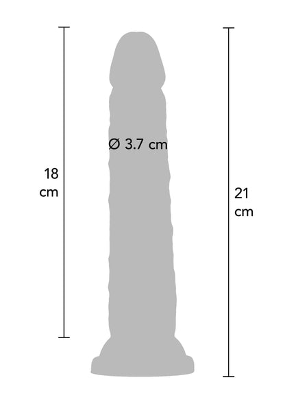 ToyJoy Get Real Deluxe Dual Density 21 cm Dong SKIN - 2