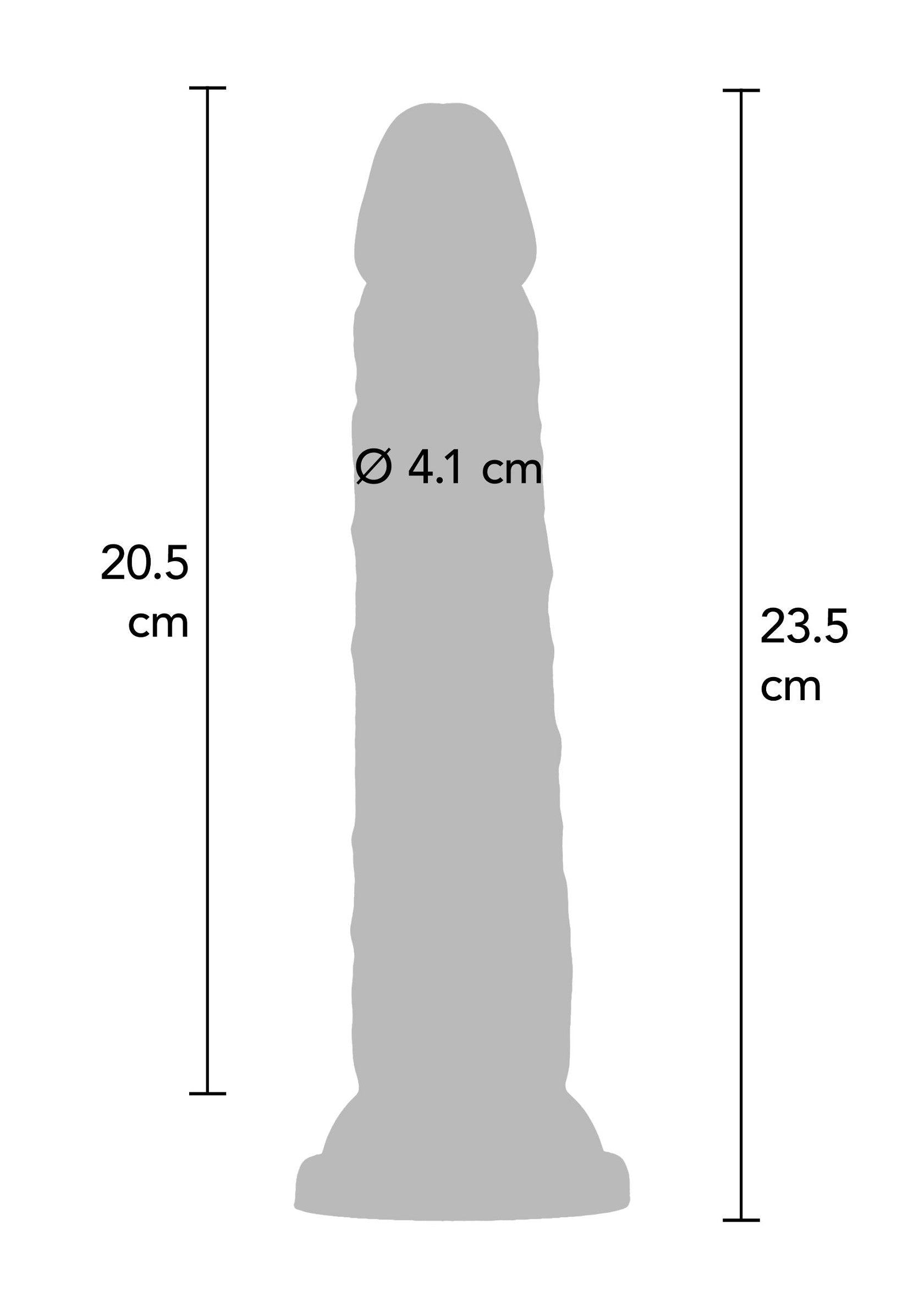 ToyJoy Get Real Deluxe Dual Density 25.5 cm Dong SKIN - 6