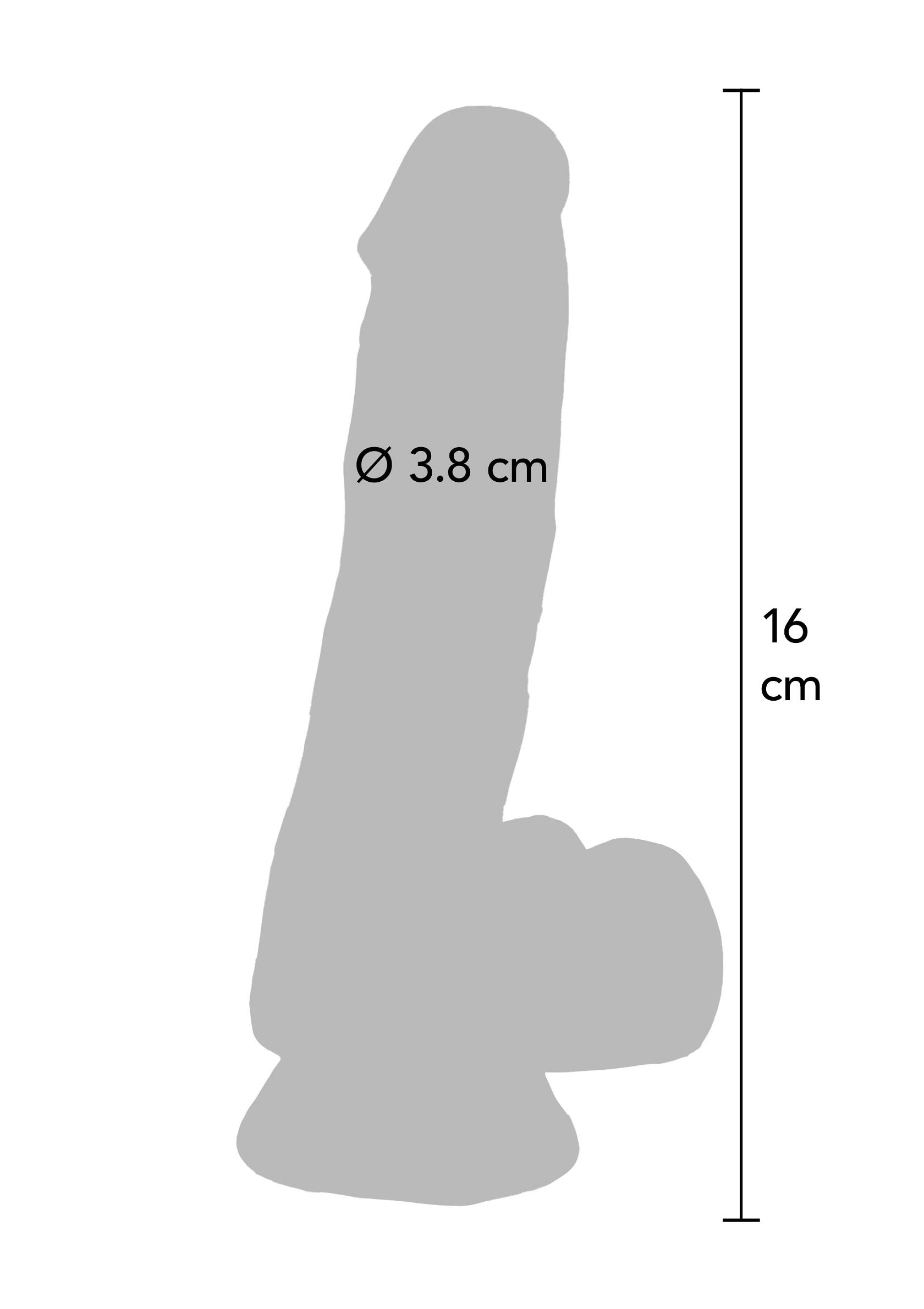 ToyJoy Get Real 16 cm Clear Dildo TRANSPA - 0