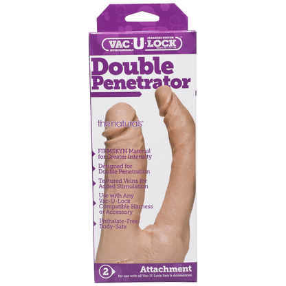 Penetrator - Double Dildo - 6 / 16 cm Weiß - 2