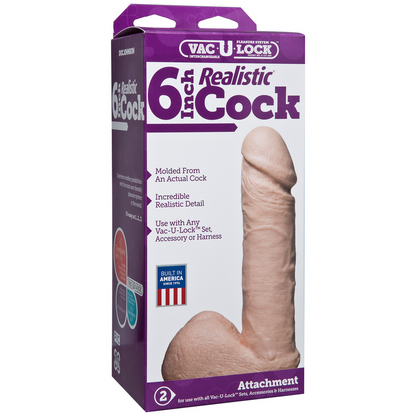 Realistische Dildo - 6 / 15 cm Weiß - 0