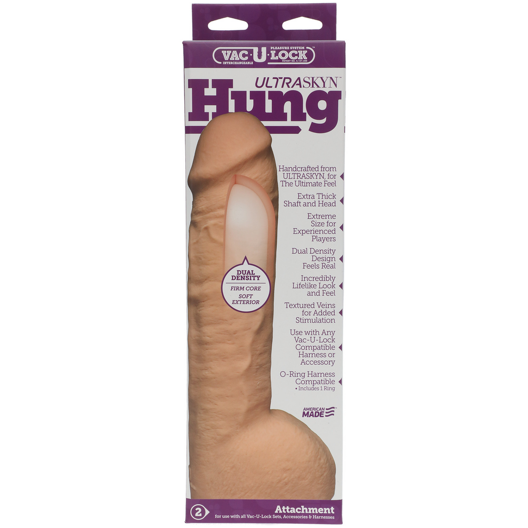 Realistisch Hung - Realistisch ULTRASKYN Dildo Weiß - 2