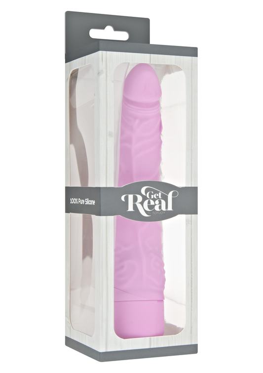 ToyJoy Get Real Classic Slim Vibrator - Rosa