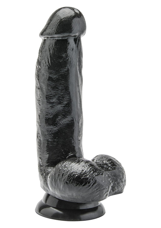 Dildo PVC 15 cm - Schwarz