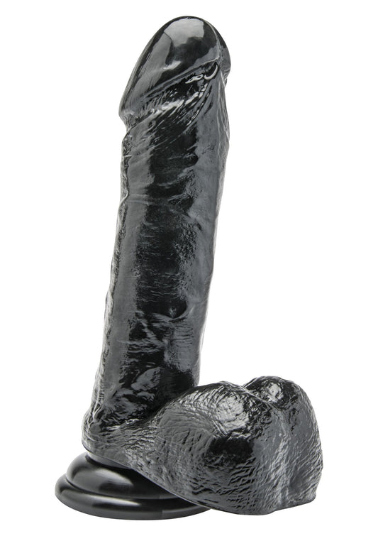 Dildo PVC 18 cm - Schwarz