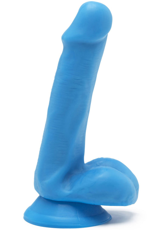Happy Dicks Dildo PVC 15 cm - Blau