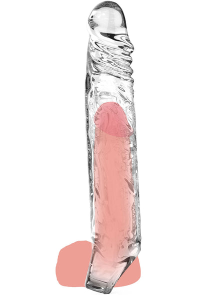 Extension Sleeve TPE XL 22.5 cm CLEAR - 1