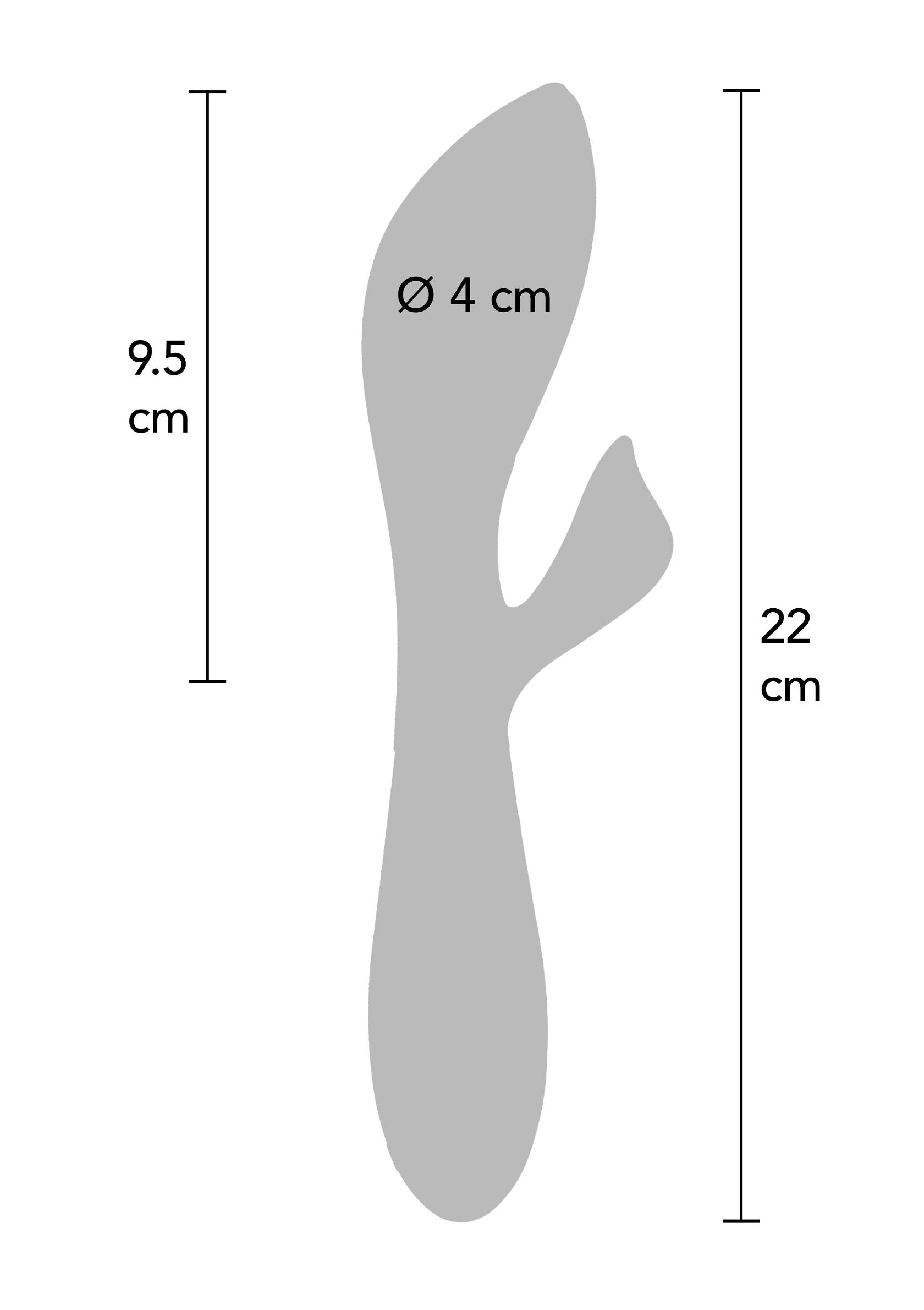 ToyJoy Love Rabbit Grove Parade Vibrator BLUE - 4