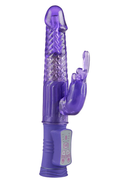 ToyJoy The Rabbits Happy Hugging Bunny PURPLE - 2