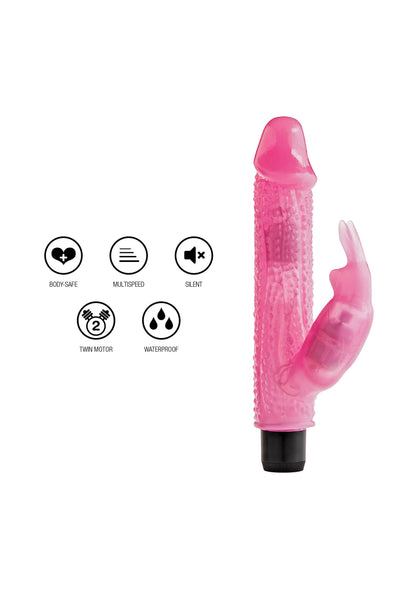 ToyJoy The Rabbits Knobbly Wobbly PINK - 0
