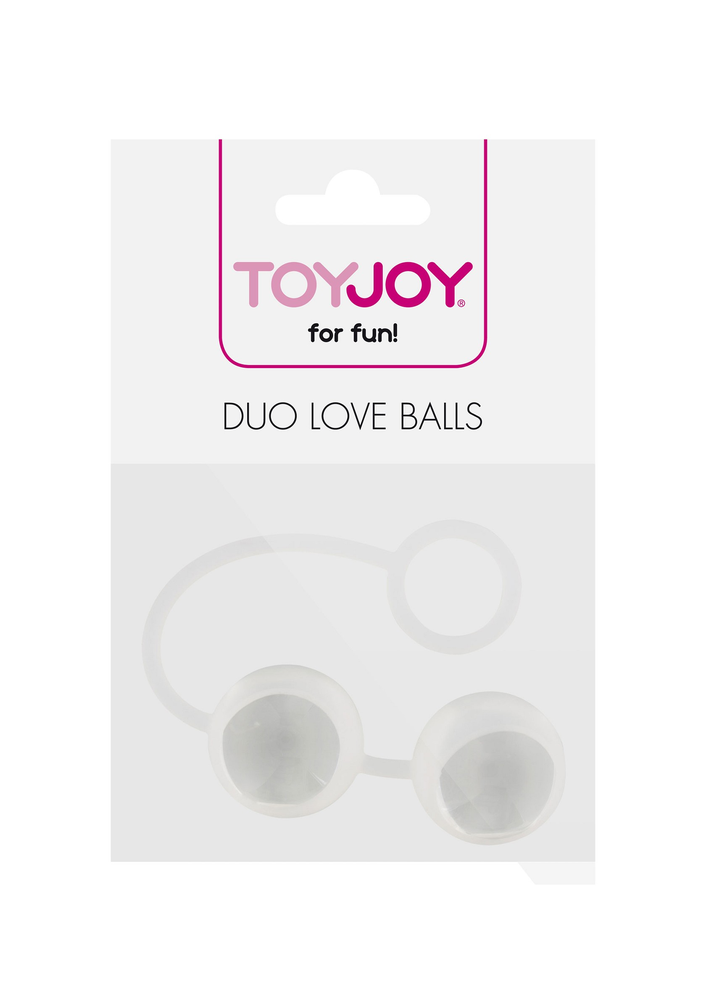 ToyJoy Basics Duo Love Balls TRANSPA - 0