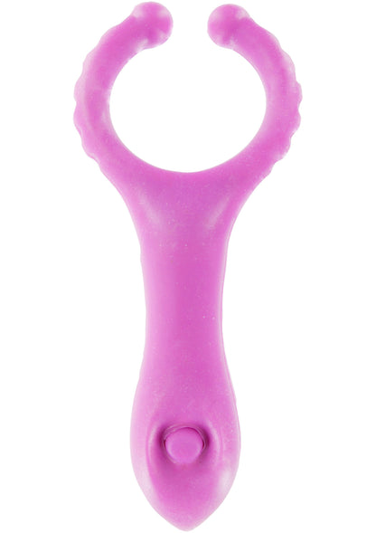 Vibrating Clit-Stim C-Ring PURPLE - 0
