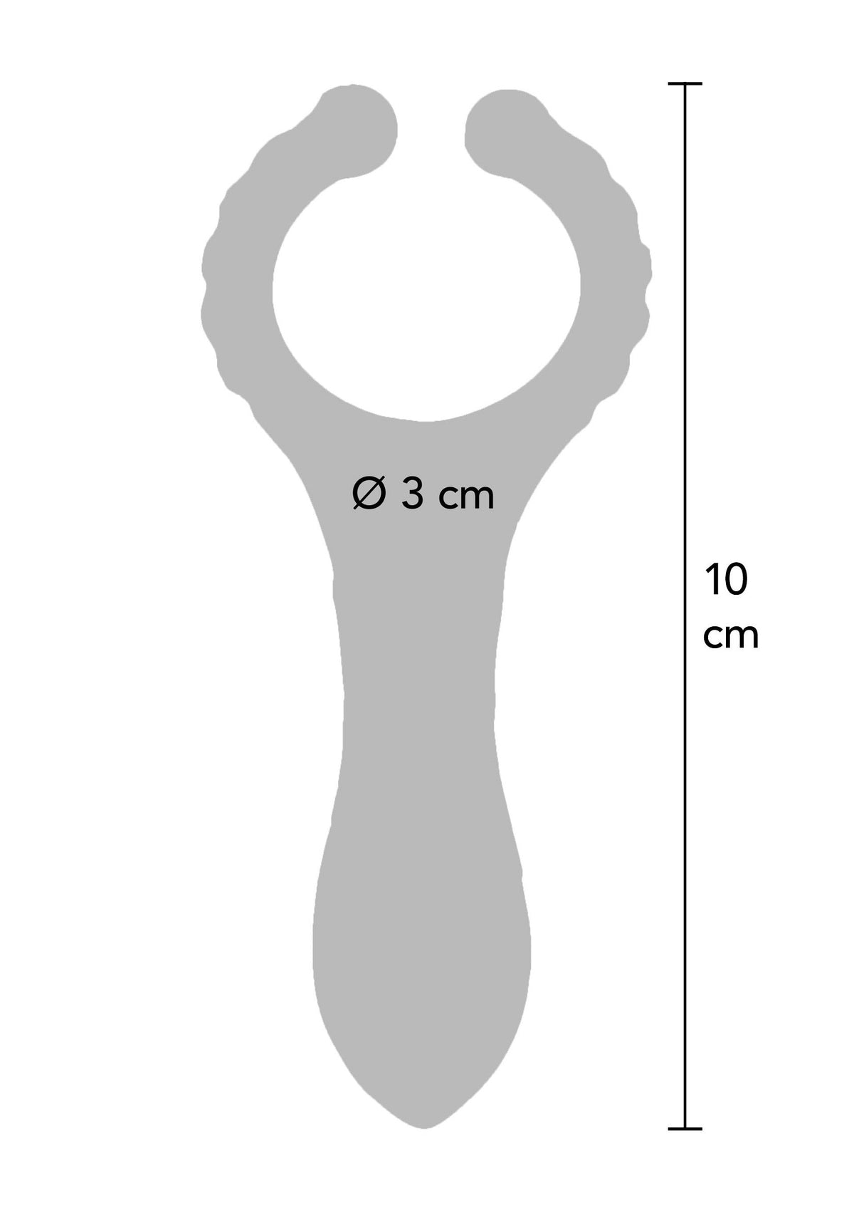 Vibrating Clit-Stim C-Ring PURPLE - 3