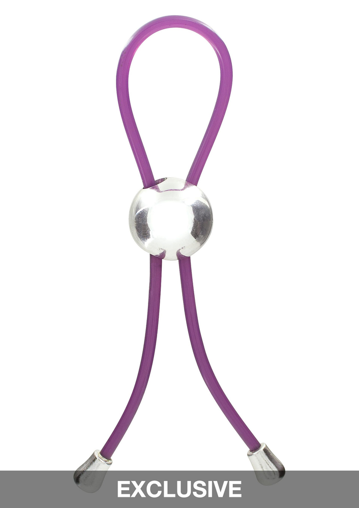 ToyJoy Basics Adjustable Love Ring PURPLE - 0