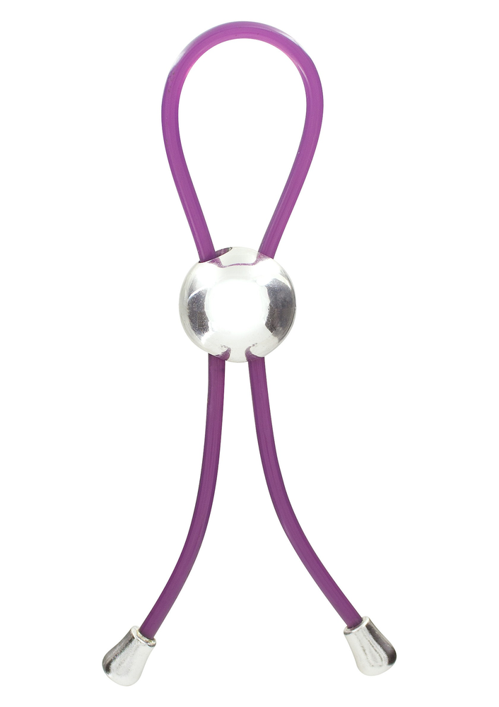 ToyJoy Basics Adjustable Love Ring PURPLE - 1