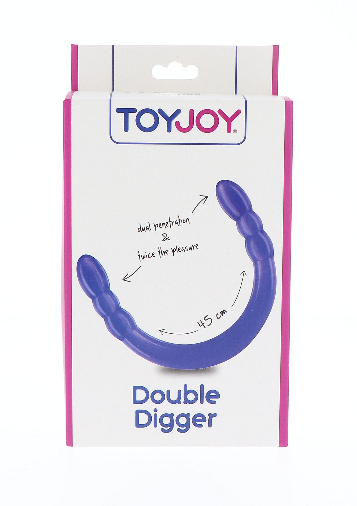 ToyJoy Classics Double Digger 45 cm Dong PURPLE - 2
