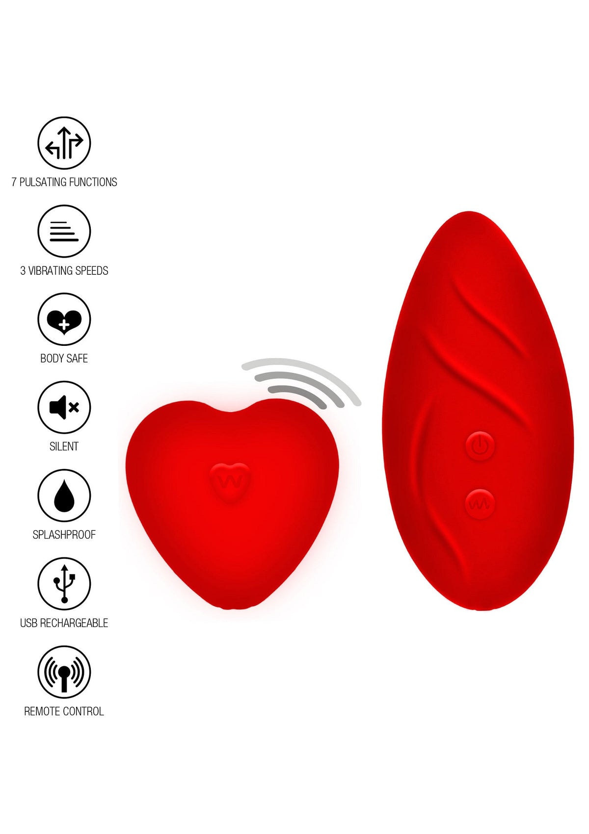 Divine Panty Vibrator RED - 4