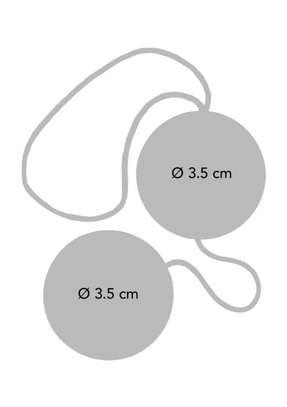 ToyJoy Funky Fun Toys Funky Love Balls VIOLET - 0