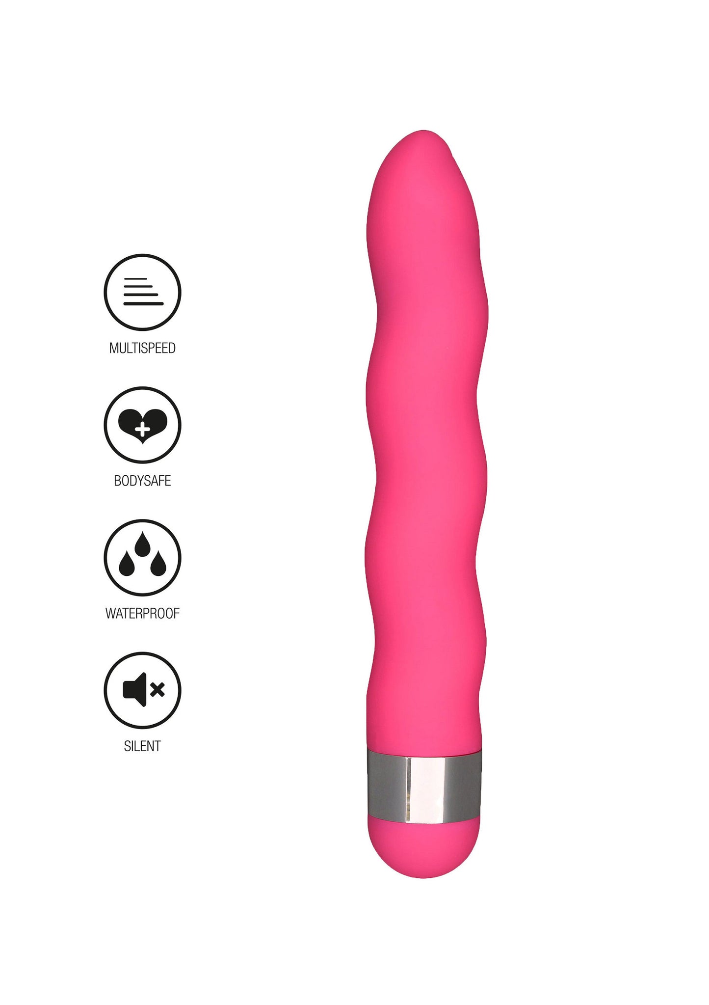 ToyJoy Funky Fun Toys Funky Wave Vibrette PINK - 4