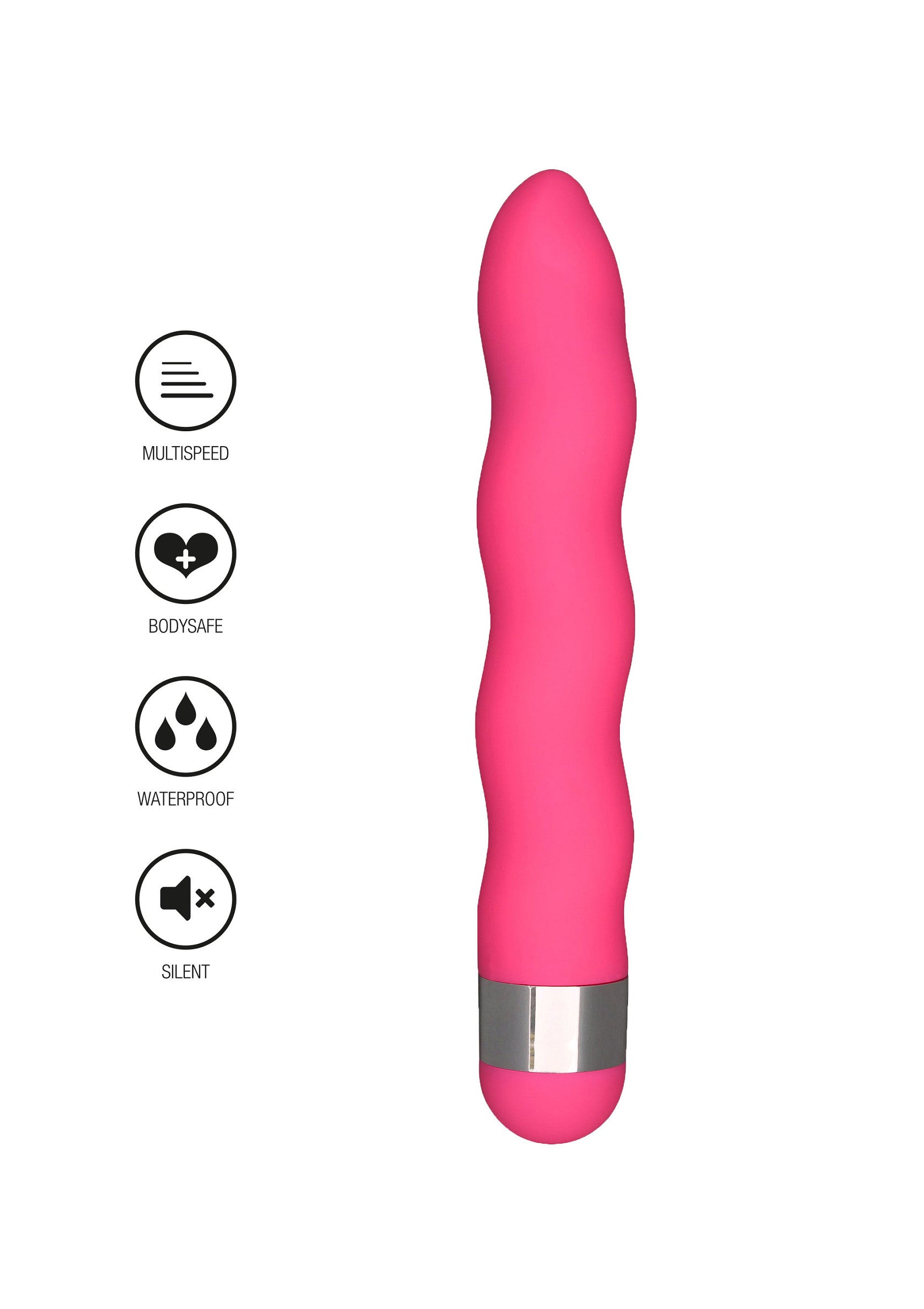 ToyJoy Funky Fun Toys Funky Wave Vibrette PINK - 4