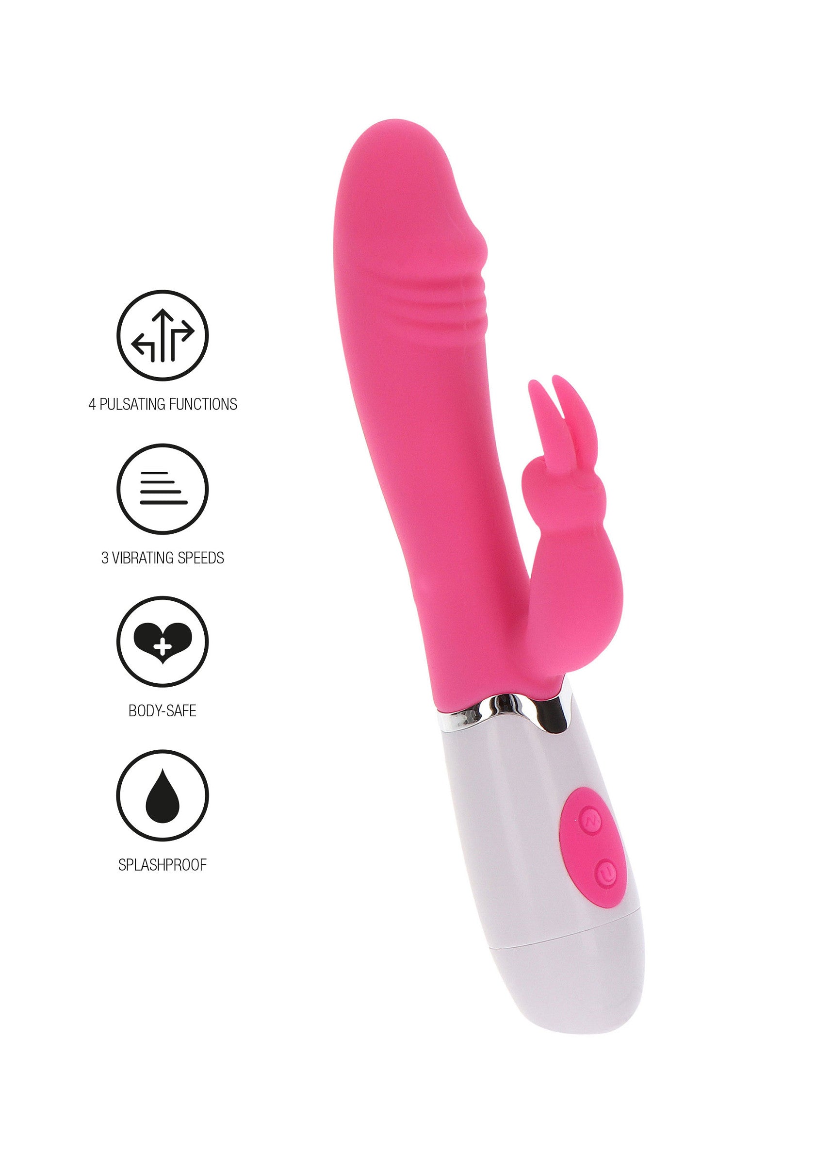 ToyJoy Funky Fun Toys Funky Rabbit PINK - 2