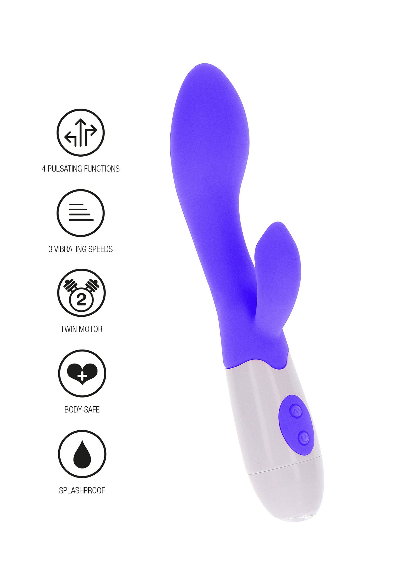 ToyJoy Funky Fun Toys Funky Lover Vibe PURPLE - 4