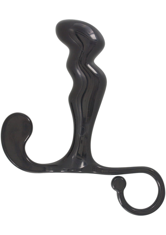 Power Plug Prostate Massager - Schwarz