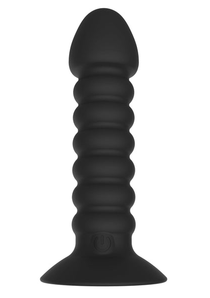Vibrating Anal Plug Medium BLACK - 0
