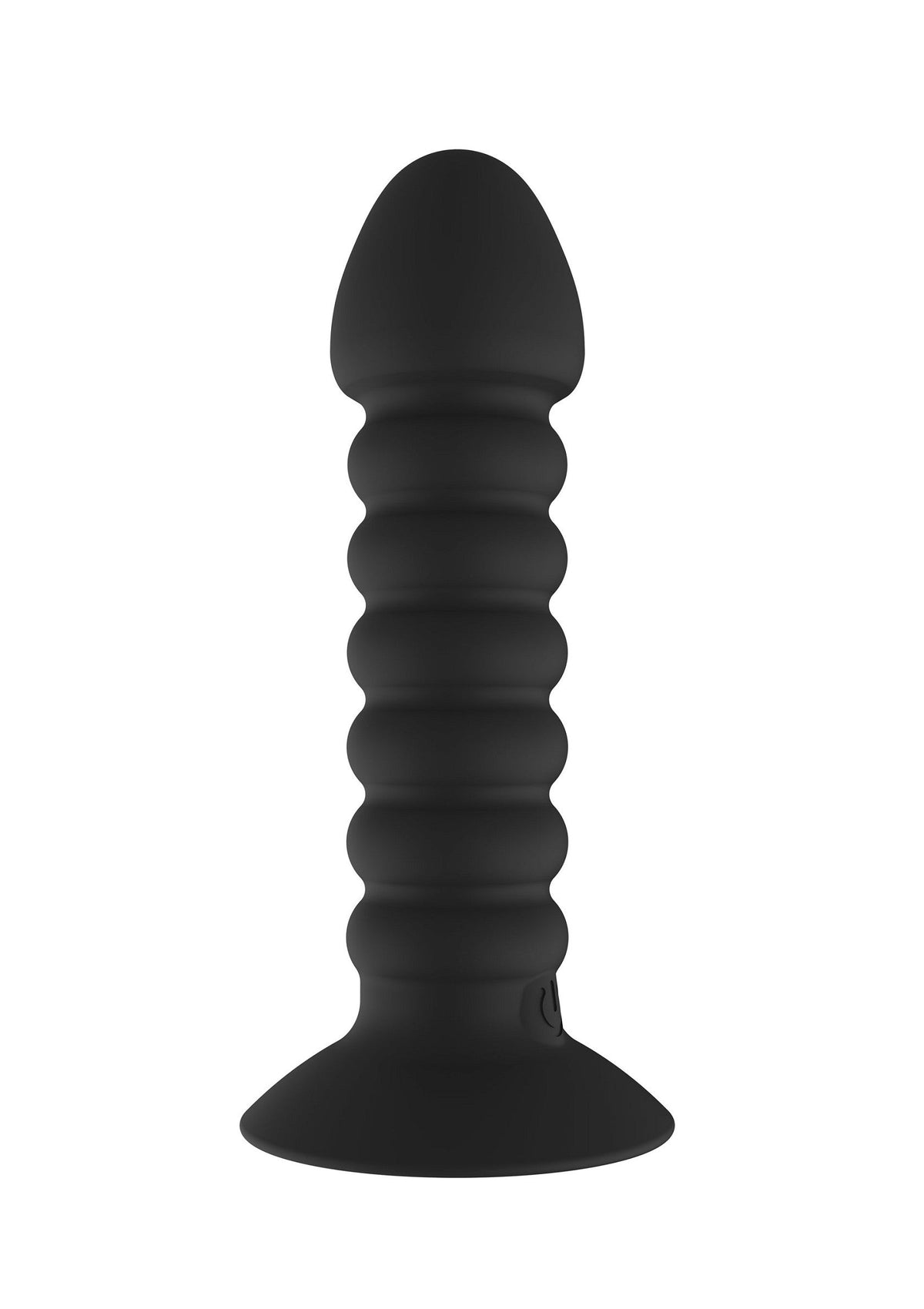 Vibrating Anal Plug Medium BLACK - 4